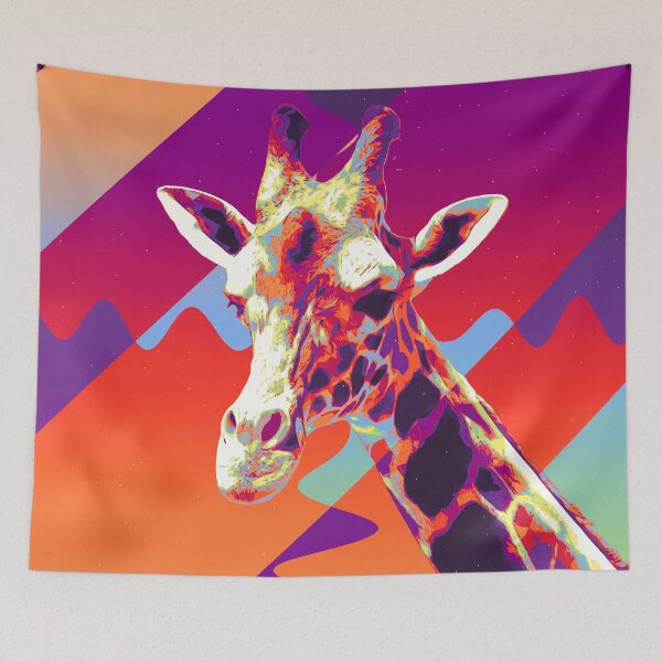 Item preview, Giraffe Modern Art designed and sold by JahidMunna.