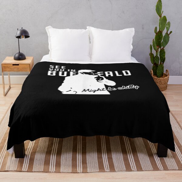 Item preview, Cool Smoking Man See You In Buffalo Might Be Chilly Gift  designed and sold by avareid3.