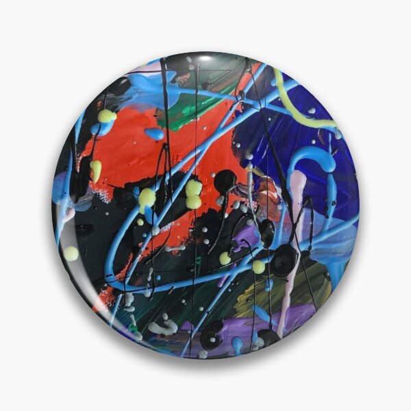 Item preview, Multicolor Mystic Energies, abstract design. designed and sold by Art With Impact – Statement Art & Apparel for Deep Thinkers.