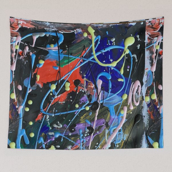 Item preview, Multicolor Mystic Energies, abstract design. designed and sold by Art With Impact – Statement Art & Apparel for Deep Thinkers.
