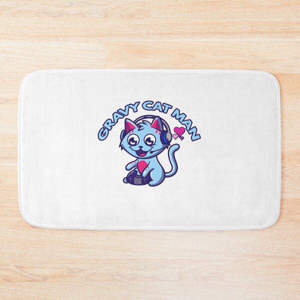 Item preview, gravycatman gamer and cute hearts designed and sold by kader011.