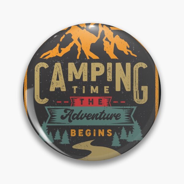Item preview, camping sticker designed and sold by amy greaves.