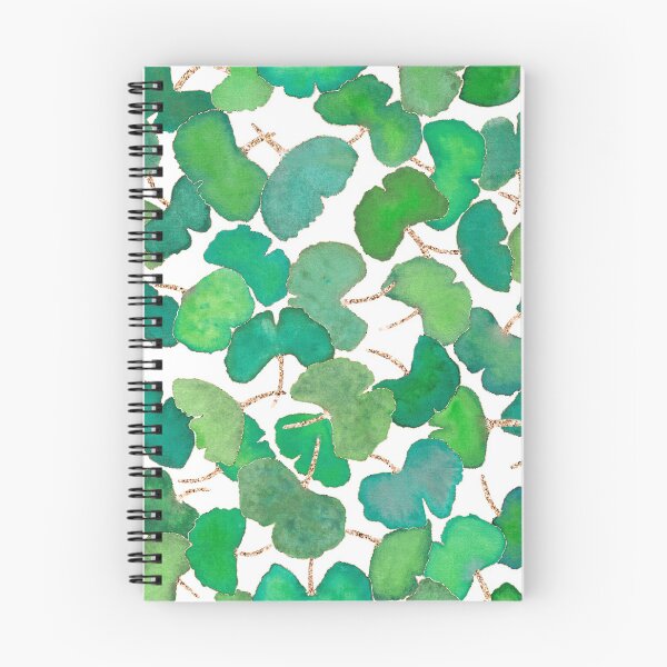 Item preview, Ginkgo leaves in Watercolor with Rose Gold Accent designed and sold by nabeArtist.