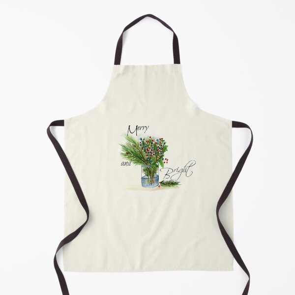 Item preview, Merry and Bright Christmas Berries in glass designed and sold by Jyn Branik.