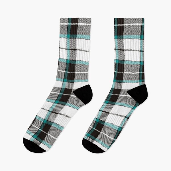 Item preview, cyan blue and black with grey plaid pattern designed and sold by lyydiot.