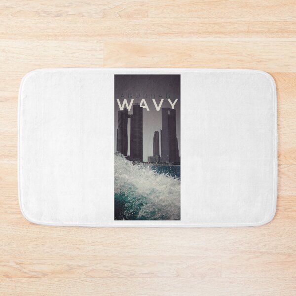 Item preview, Abu Dhabi - Wavy Summer Beach sunny designed and sold by WINS Rider.