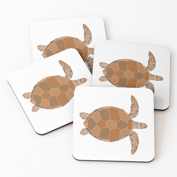 Item preview, Brown Mosaic Sea Turtle designed and sold by KsbAesthetics.