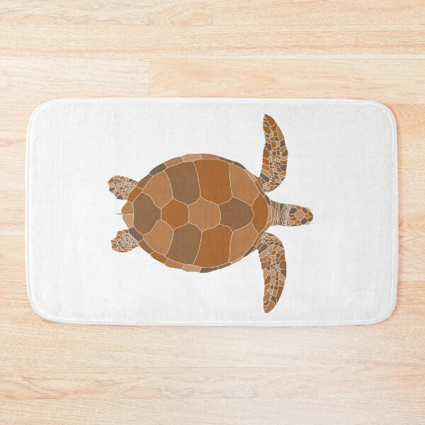 Item preview, Brown Mosaic Sea Turtle designed and sold by KsbAesthetics.