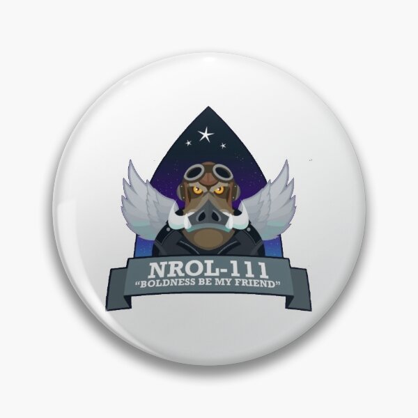 Artikelvorschau, NROL 111 Missionslogo entworfen und verkauft von Nikki SpaceStuffPlus.