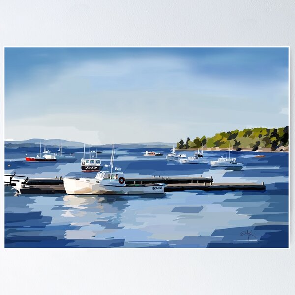 Item preview, The Harbor designed and sold by Emily Kalina.