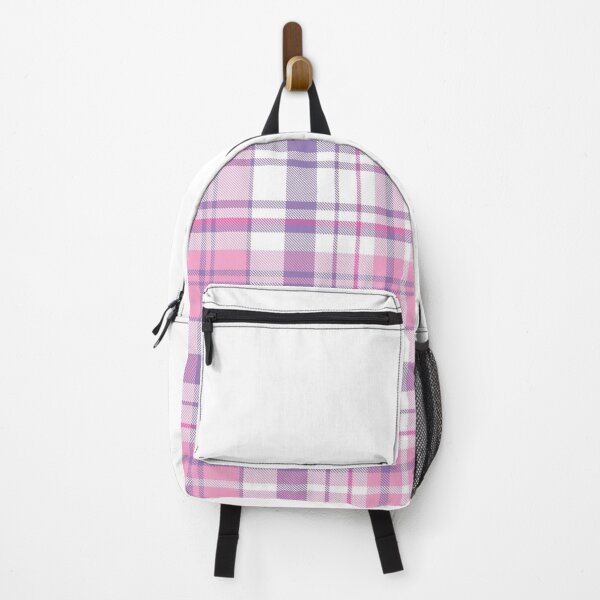 Item preview, pastel pink, purple and white plaid pattern designed and sold by lyydiot.