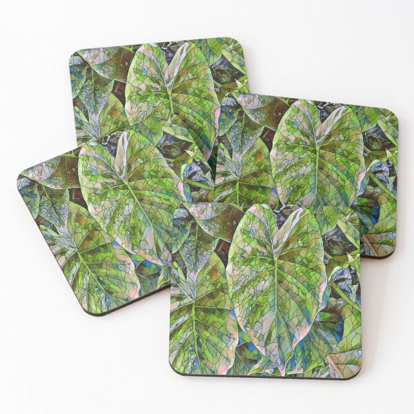 Item preview, Elephant ear plant. Mosaic. designed and sold by City1221.