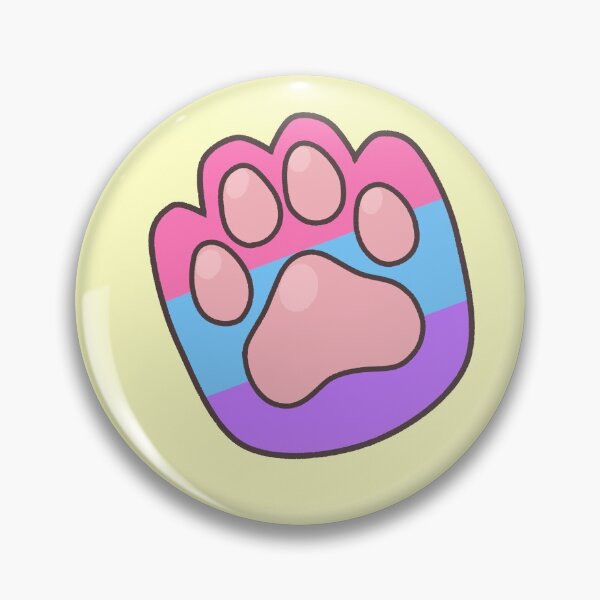 Item preview, LGBTQ+ Puppy Paw - Bi Pride designed and sold by Eren Joy Pagdilao.