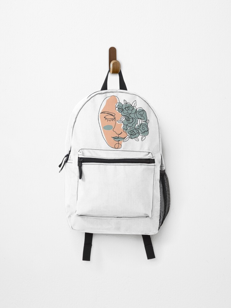 Thumbnail 1 of 3, Backpack, Flowers. designed and sold by TheGoToStore.