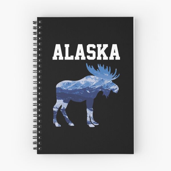 Item preview, Alaska Pure Nature Mountains Alaskan Moose Gift designed and sold by oersjacque.