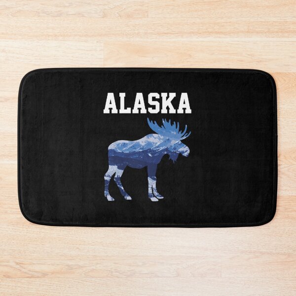 Item preview, Alaska Pure Nature Mountains Alaskan Moose Gift designed and sold by oersjacque.