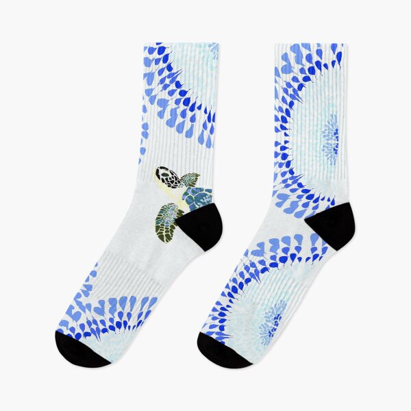 Item preview, tye and die shibori turtle batik blue from skiair illustration designed and sold by skiair.
