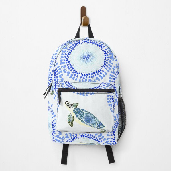 Item preview, tye and die shibori turtle batik blue from skiair illustration designed and sold by skiair.