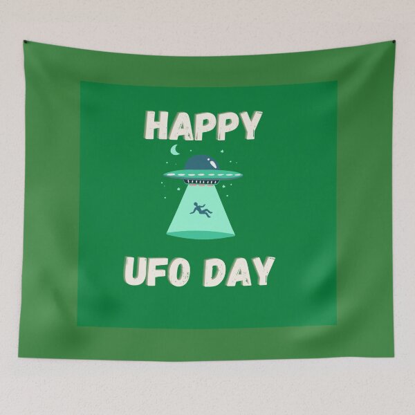 Item preview, Happy UFO Day  designed and sold by lilrealwil.