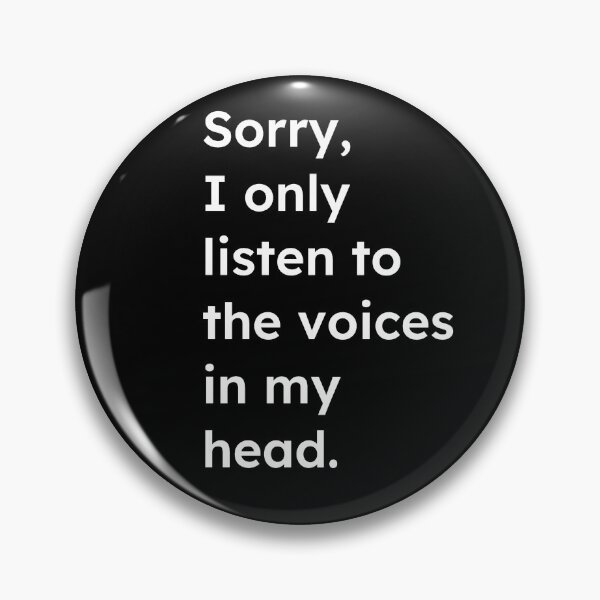 Item preview, Voices In My Head designed and sold by loganferret.