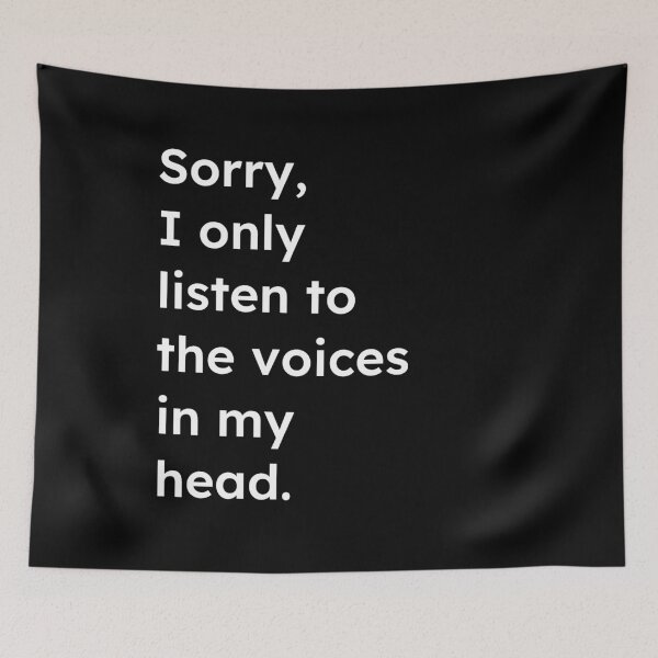 Item preview, Voices In My Head designed and sold by loganferret.
