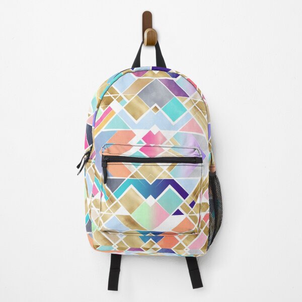 Item preview, Modern Gold Geometric Colorful Design designed and sold by NdesignTrend.