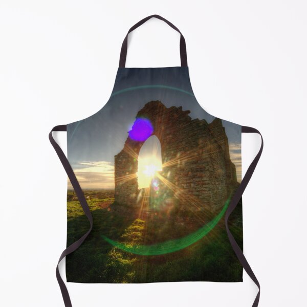 Item preview, Winter Sun at Burrow Mump  designed and sold by hawkie.