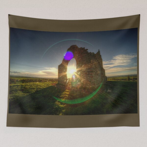 Item preview, Winter Sun at Burrow Mump  designed and sold by hawkie.
