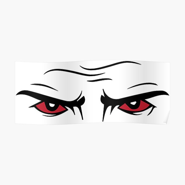 angry anime eyes drawing  Clip Art Library