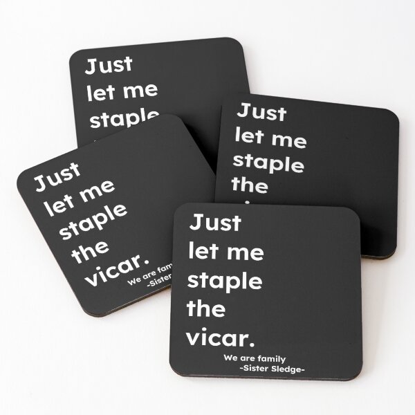 Item preview, Staple The Vicar   Misheard Lyrics designed and sold by loganferret.