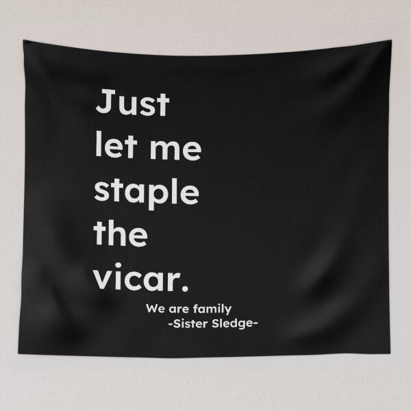 Item preview, Staple The Vicar   Misheard Lyrics designed and sold by loganferret.