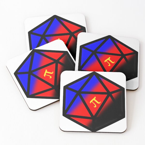 Item preview, Poly D20 designed and sold by Local Cosmic & Chaotic Gremlin Hoard.