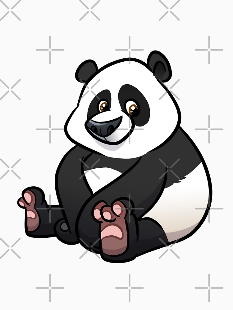 Thumbnail 7 of 7, Essential T-Shirt, Giant Panda designed and sold by binarygod.