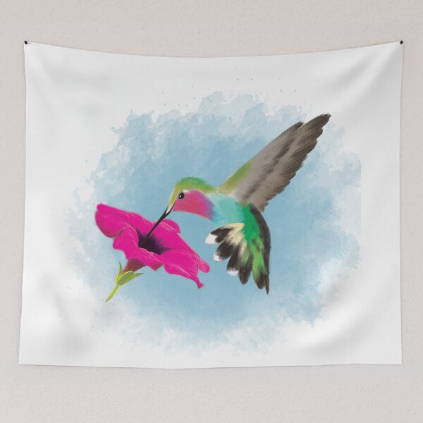 Item preview, Summer Humming bird designed and sold by morannewebb.