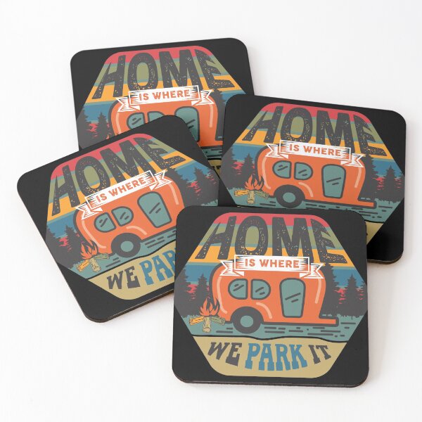 Item preview, caravan,home is were we park it, designed and sold by amy greaves.