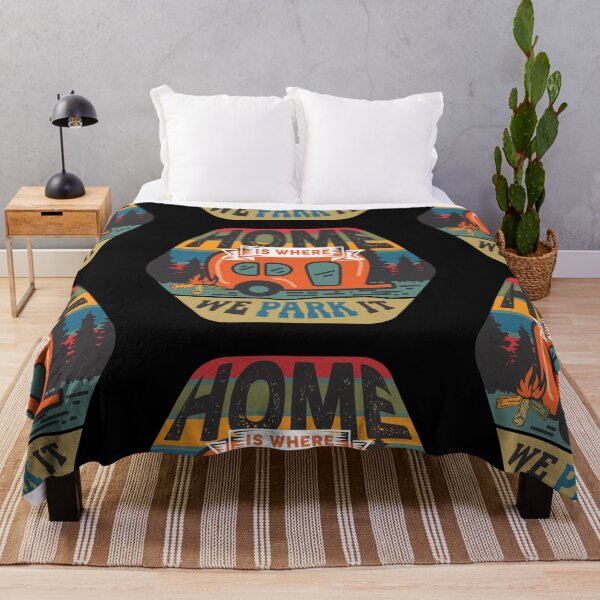 Item preview, caravan,home is were we park it, designed and sold by amy greaves.