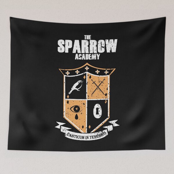 Item preview, UMBRELLA ACADEMY 3: SPARROW ACADEMY (BLACK& GRUNGE) designed and sold by FunGangStore.