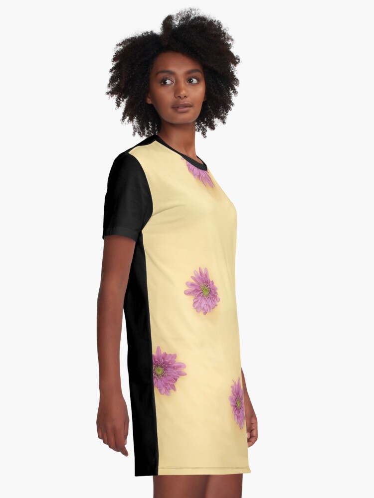 Alternate view of Flowers Graphic T-Shirt Dress