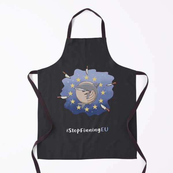 Item preview, Save the sharks - stop finning UE citizen initiative designed and sold by Frank J. Art.