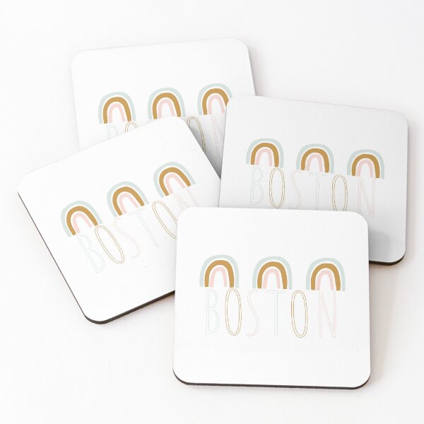 Item preview, Boston Rainbow Print designed and sold by DesignsbyLib.