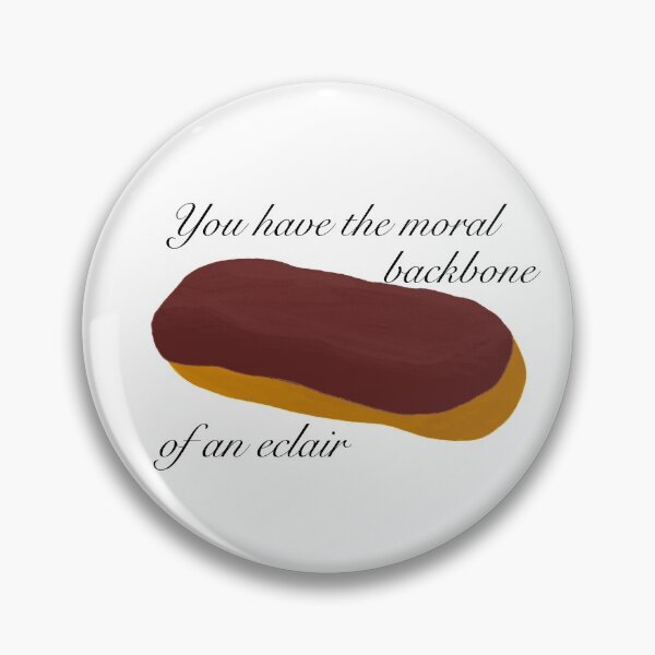 Item preview, Moral backbone of an Eclair designed and sold by Local Cosmic & Chaotic Gremlin Hoard.