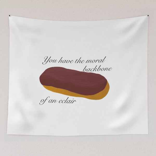 Item preview, Moral backbone of an Eclair designed and sold by Local Cosmic & Chaotic Gremlin Hoard.