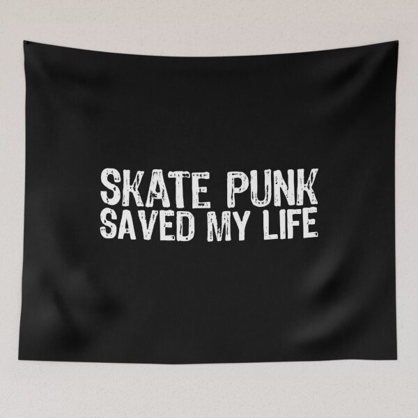 Item preview, Skate Punk Saved My Life designed and sold by The "I Love Everything" Shop.
