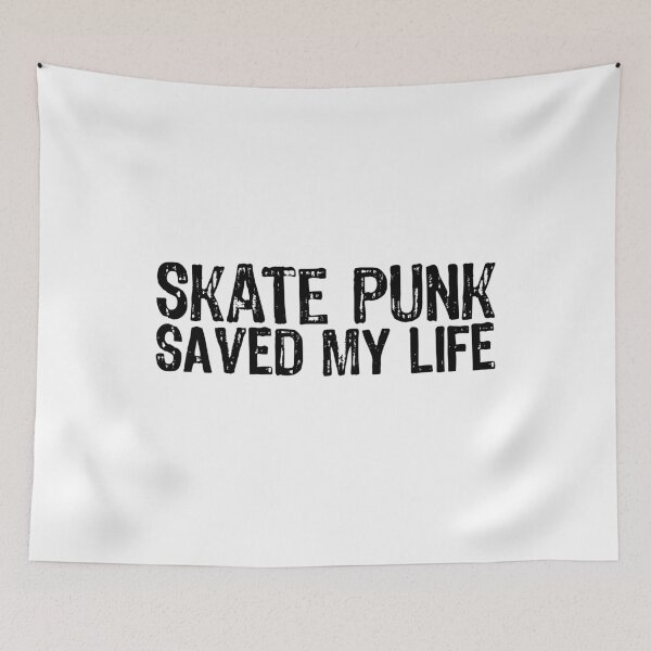 Item preview, Skate Punk Saved My Life designed and sold by The "I Love Everything" Shop.