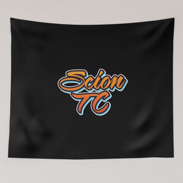 Item preview, Scion TC - Vintage Colorful Text designed and sold by Jdm-Knights.