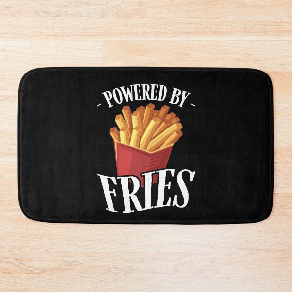 Item preview, Powered by Fries Fried Potato Fry Fast Food designed and sold by Dressed For  Duty.