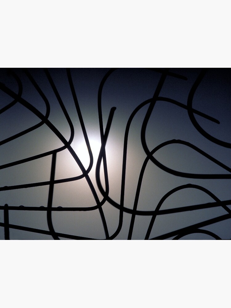 Thumbnail 7 of 7, Framed Art Print, Curvilinear Cagework designed and sold by DamnAssFunny.