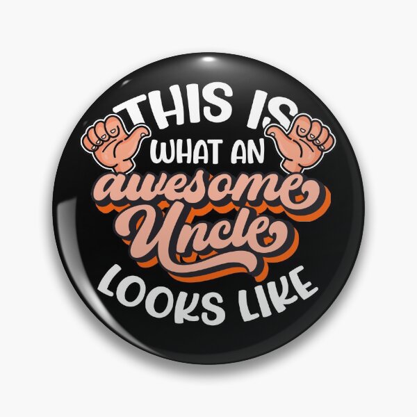 Item preview, This Is What An Awesome Uncle Looks Like, Funny Uncle Gift designed and sold by FuntasticDez.