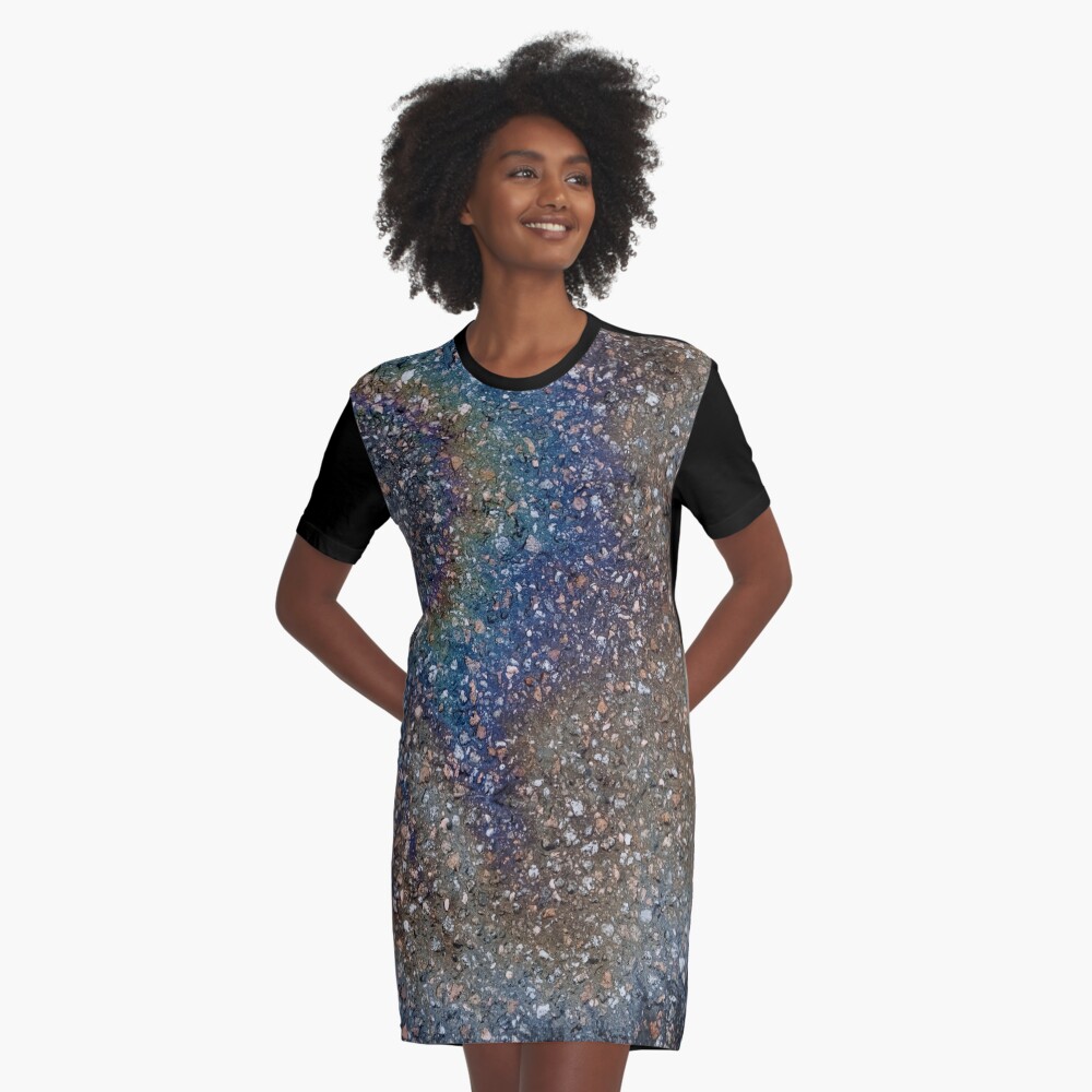 Constellation Graphic T-Shirt Dress