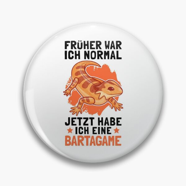 Artikelvorschau, Bartagame früher war ich normal Echse Humor entworfen und verkauft von madgrfx.